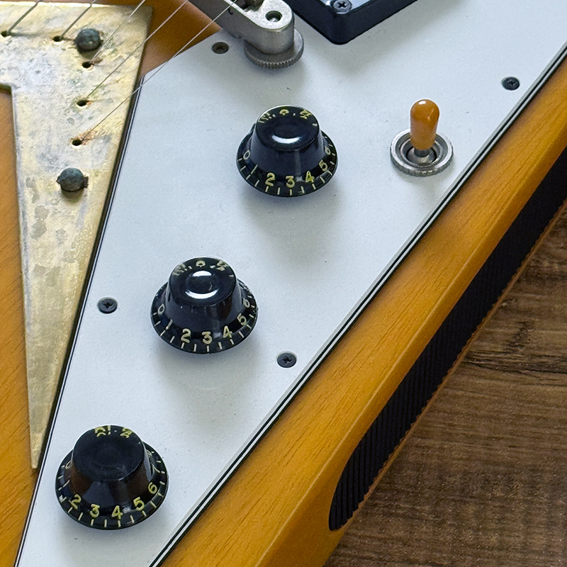 Epiphone Inspired by Gibson Custom Shop 1958 Korina Flying V Aged