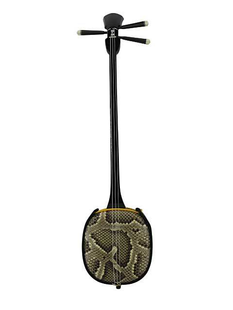 ZEN-ON 沖縄三線 本錦蛇皮 SS-01 ケース付 【鹿児島店】（中古/送料