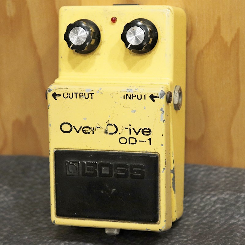 BOSS OD-1 Over Drive Long Dash Silver Screw '79（ビンテージ