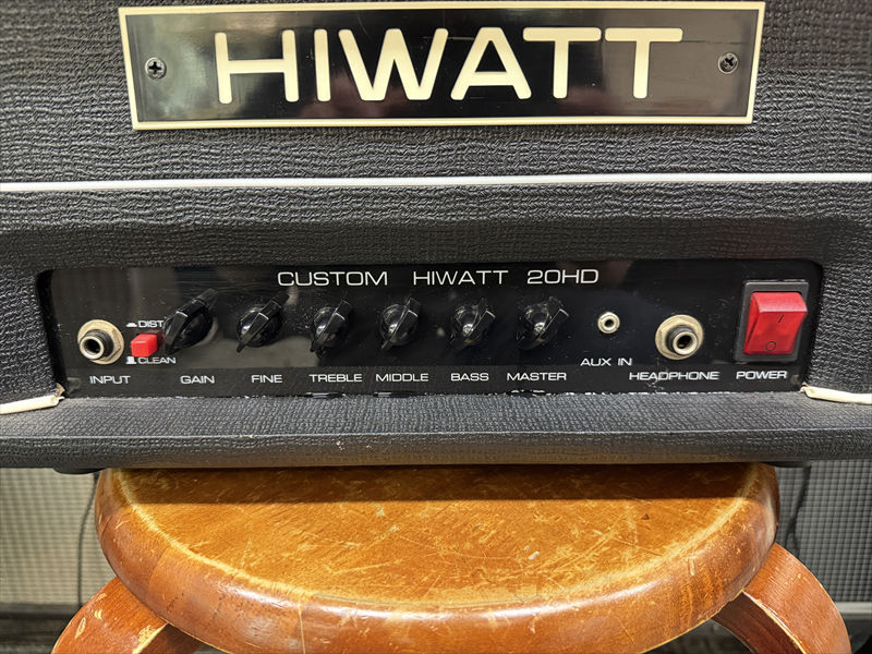 ！！お値下げ！！HIWATT CUSTOM 20HD スタックギターアンプ 美品　① Hiwatt Custom Hiwatt 20HD（中古）【楽器検索デジマート】