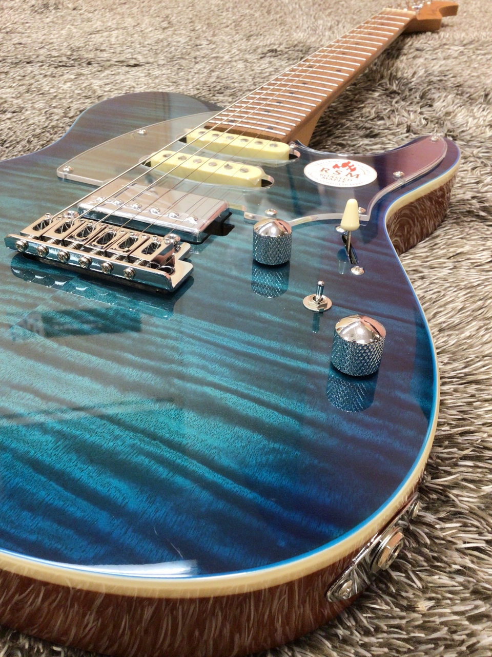 Bacchus TAC24AD-FMH RSM/M BLU-B【フレイムトップ!!】（新品特価/送料