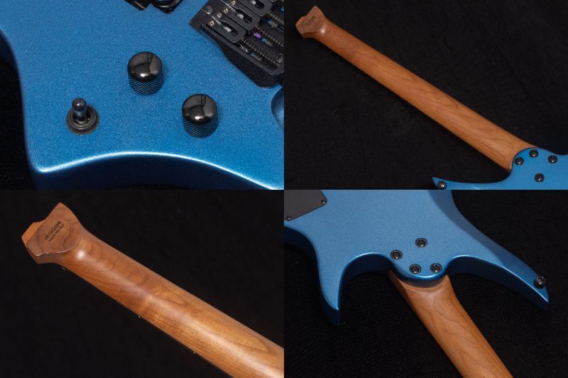 HEX Guitars N400L Metallic Electric Blue LH（新品/送料無料）【楽器