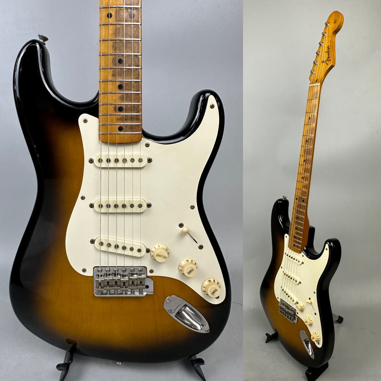 Fender Japan ST57-115 JVシリアル 1982年製 Fender横ロゴモノグラム
