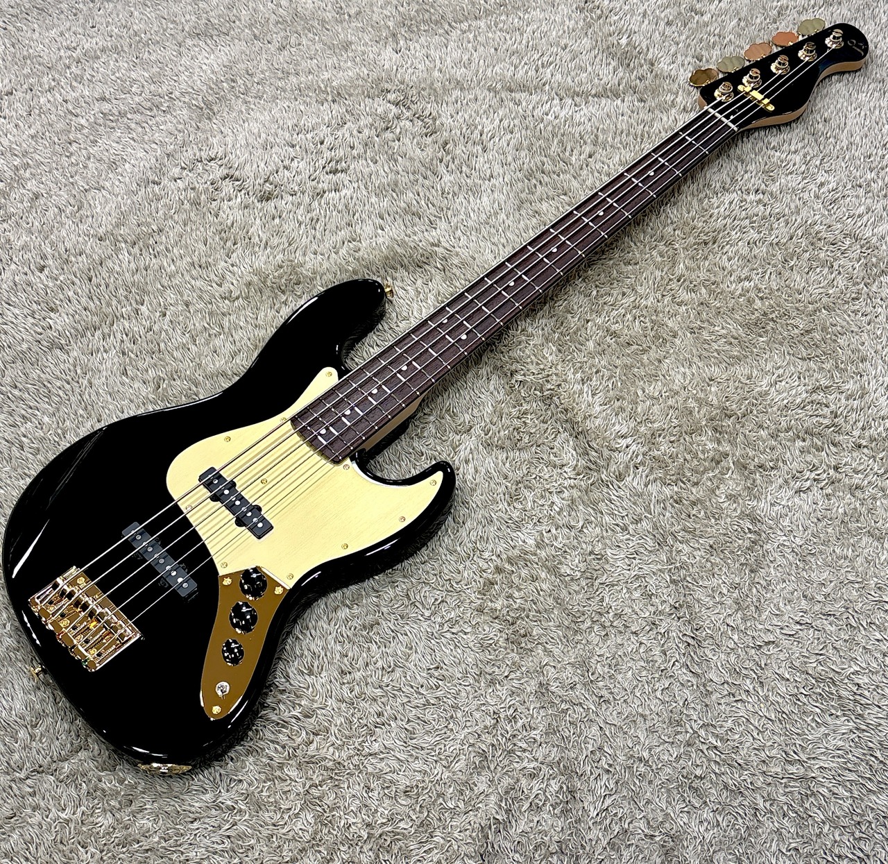 【超最終値下げ】Black Smoker BETA J5XL 5弦ベース Black Smoker BETA-J5 Sherwood Green Metallic 国産 5弦ベース