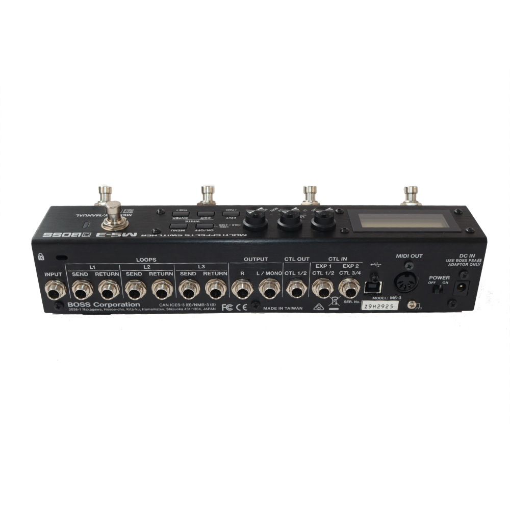 BOSS MS-3 マルチエフェクトスイッチャー 中古 BOSS 【中古】 ボス BOSS MS-3 Multi Effects Switcher マルチ