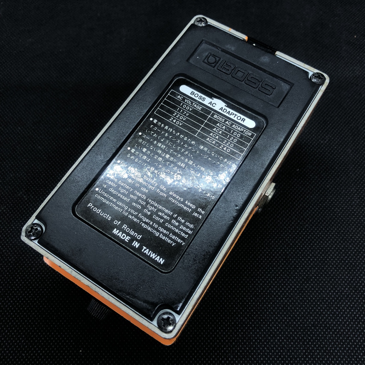 【稀少】1981年 BOSS DS-1 台湾製　動作確認済み 稀少】1981年 BOSS DS-1 台湾製 動作確認済み - メルカリ