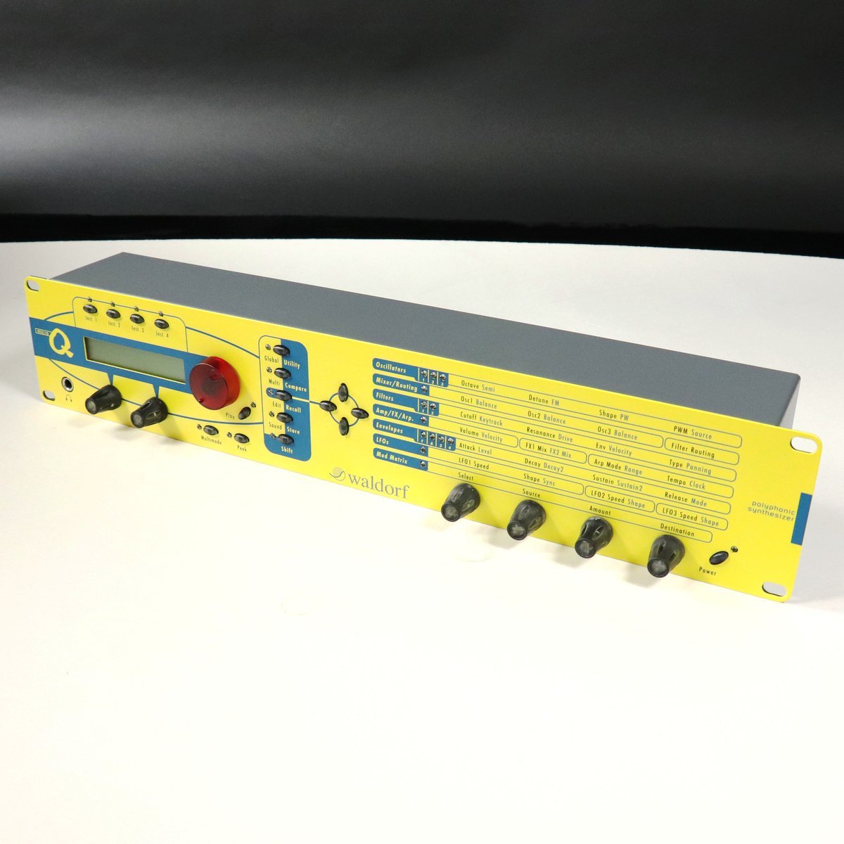 鍵盤楽器 Waldorf MICRO Q Rack Waldorf MICRO Q Rack / Yellow Rack Synthesizer 【梅田店