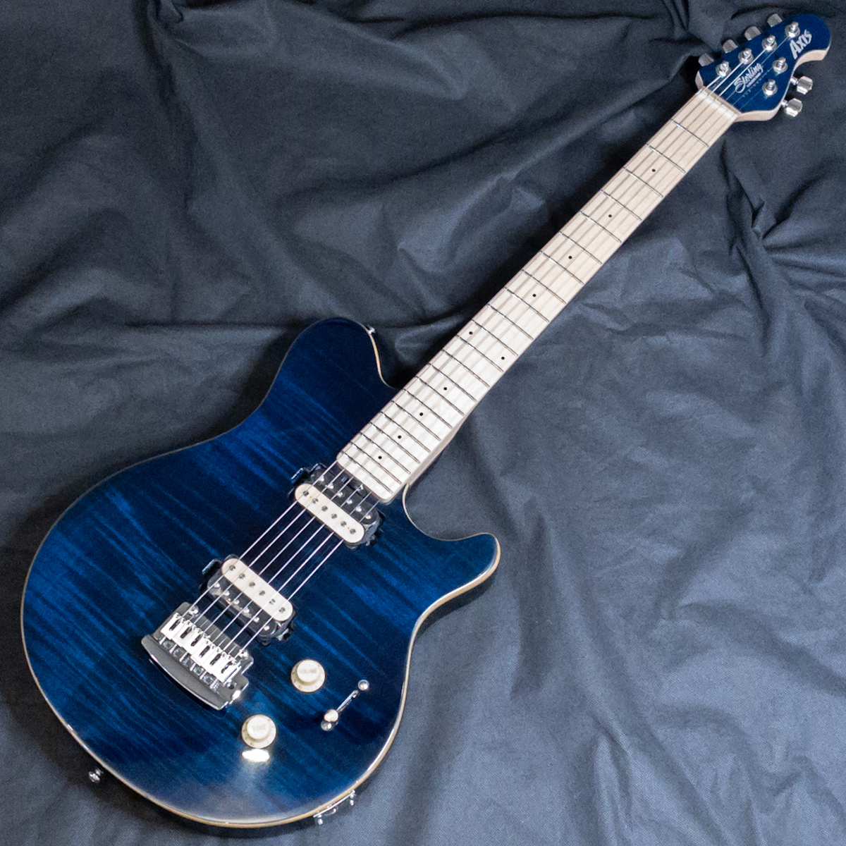 新品　STERLING by Musicman SUB AX3FM-M1　NBL Sterling by MUSIC MAN SUB AX3FM-NBL-M1(Neptune Blue)（新品特価