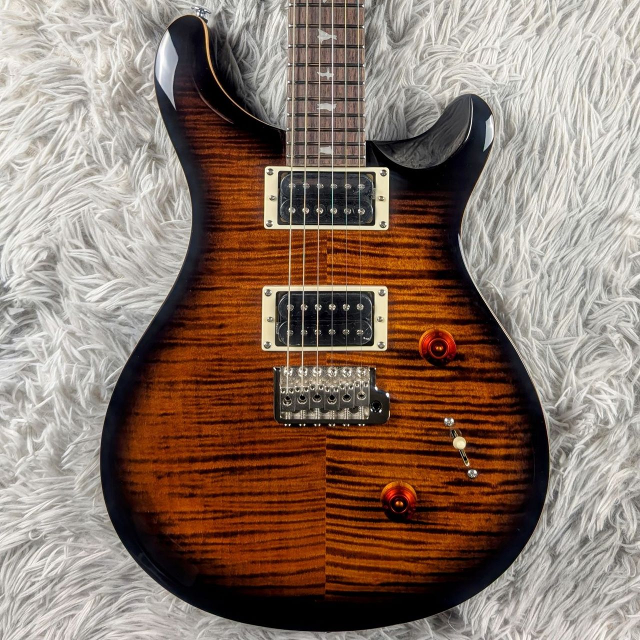 ダンカンSH-4搭載！PRS SE 指板LEDmod PRS SE CUSTOM 22 SH Q BG ポールリードスミス(Paul Reed Smith