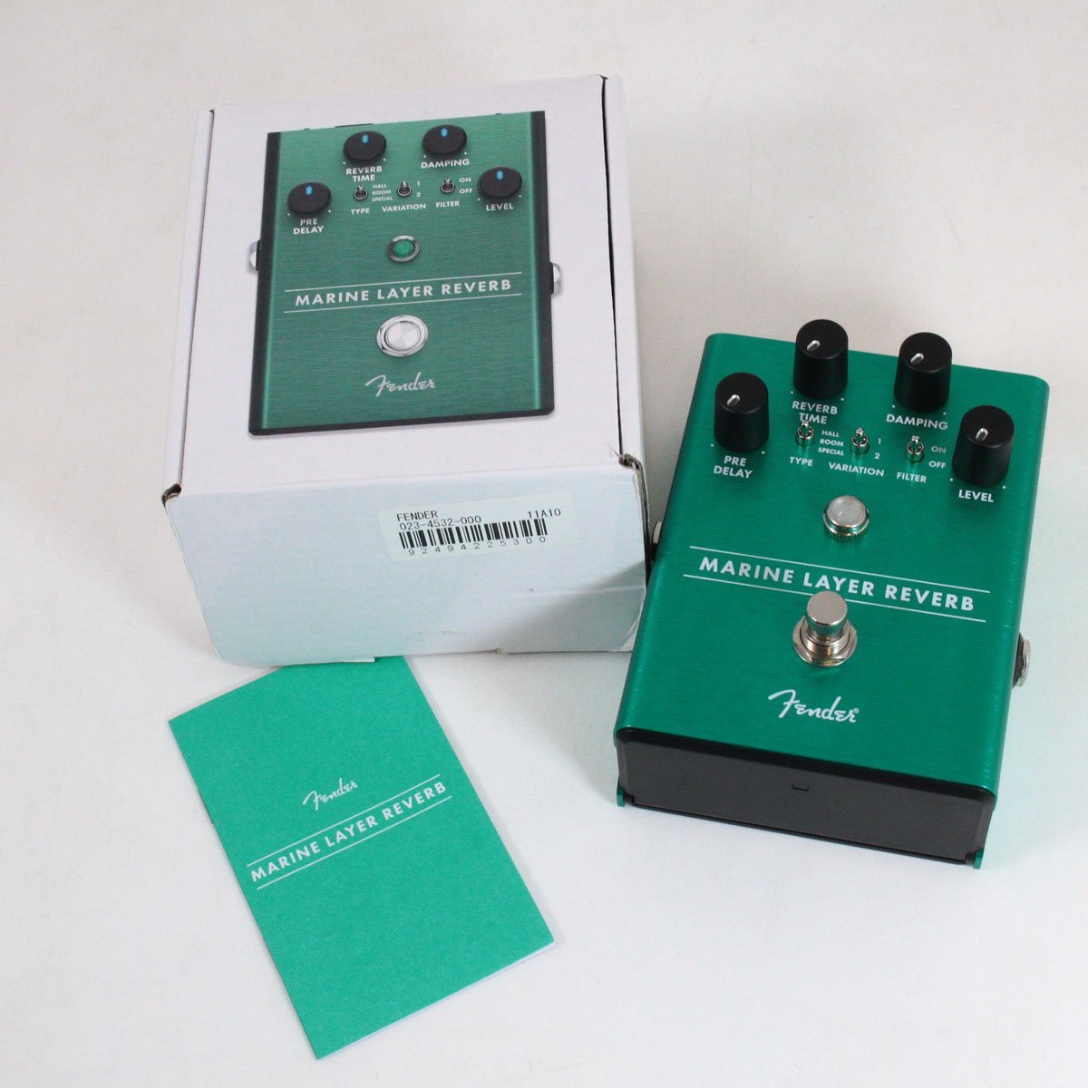リバーブペダル Fender Marine Layer Reverb 中古良品 Fender Marine Layer Reverb Pedal 【渋谷店】（中古）【楽器