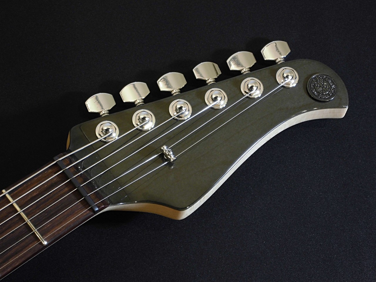 Kz Guitar Works Kz ST Trad 22 2H5 Flamed Maple Top / Trans Black