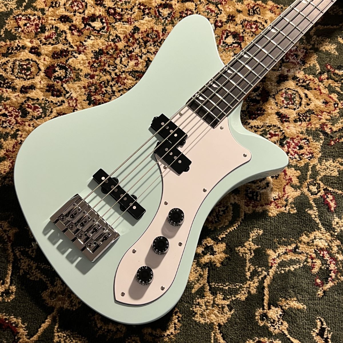 RYOGA SKATER-BASS Surf Green エレキベース PJタイプ ベイクドメイプルネック（新品/送料無料）【楽器検索デジマート】