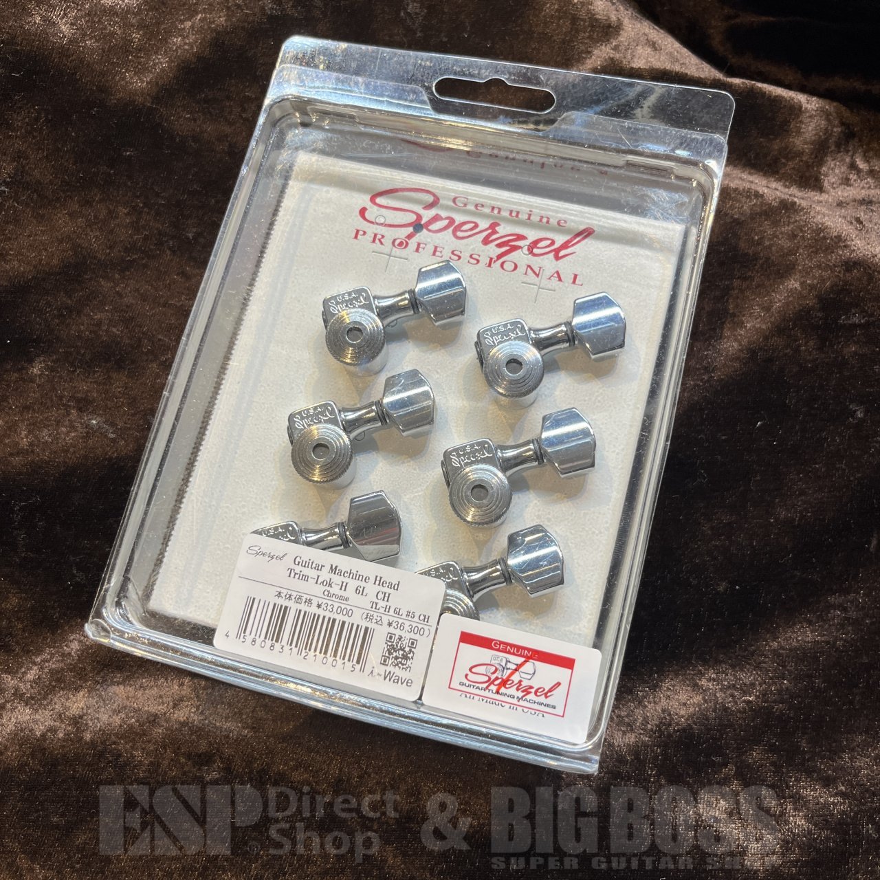 Sperzel Guitar Machine Head Trim-Lok-H 6L CH 【Chrome】（新品/送料