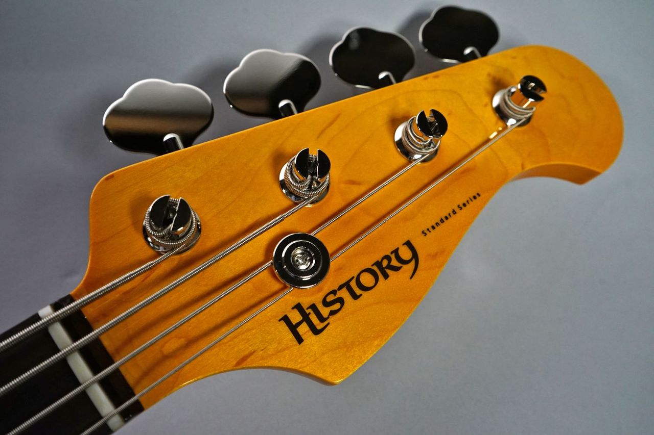 HISTORY HJB-Standard2 重量4.42Kg 【現物写真】 BLK エレキベース