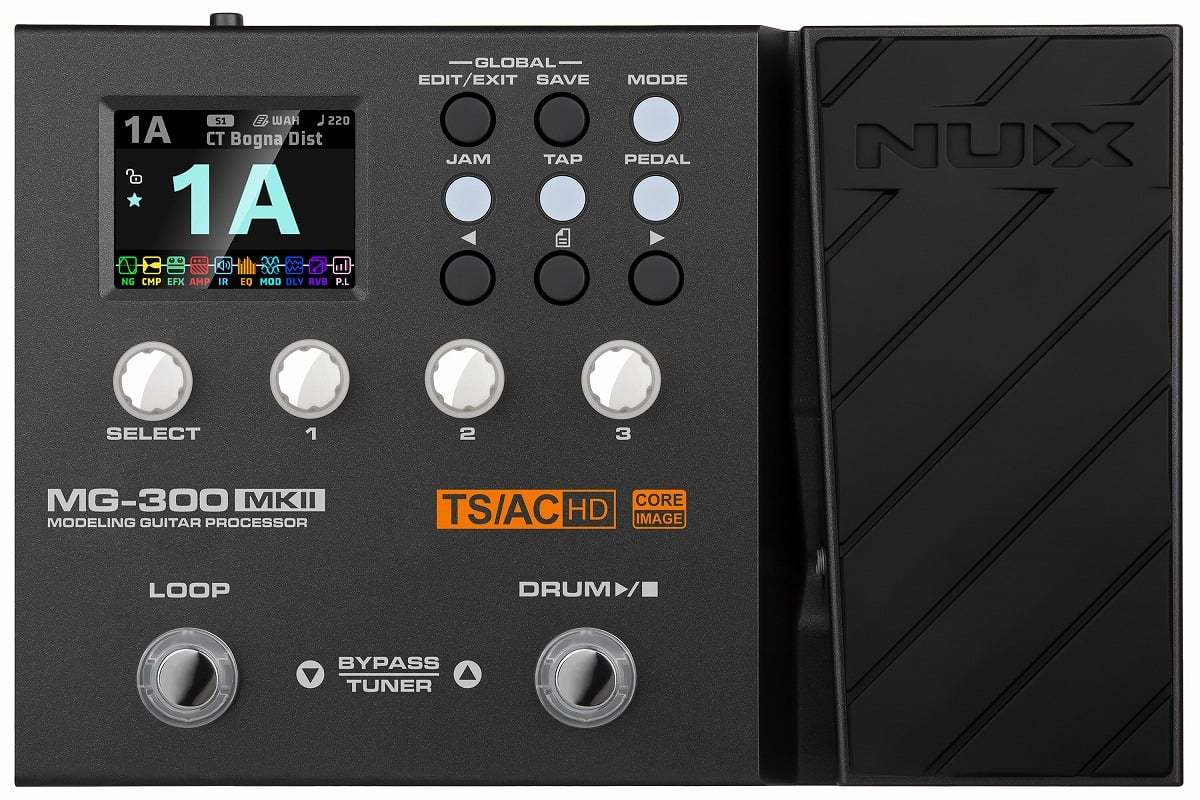 nu-x MG-300 MKII Modeling Guitar Processor ニューエックス