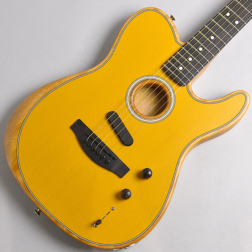 たんぼ【Fender Acoustasonic Player】 Fender Acoustasonic Player Telecaster Brushed Black エレアコ