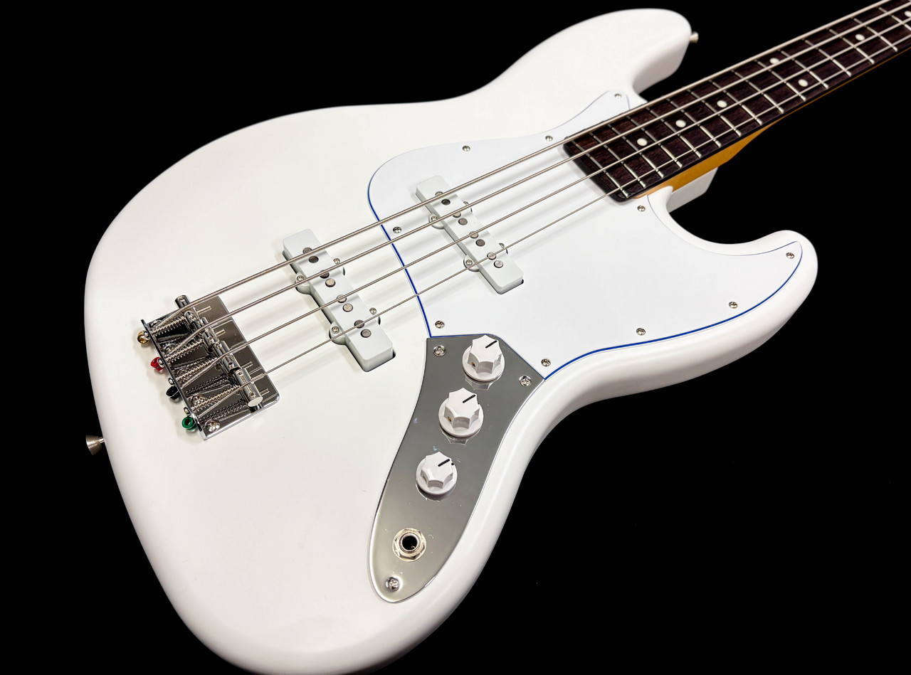 Fender Made in Japan Limited Hybrid II Jazz Bass, Blanc（新品