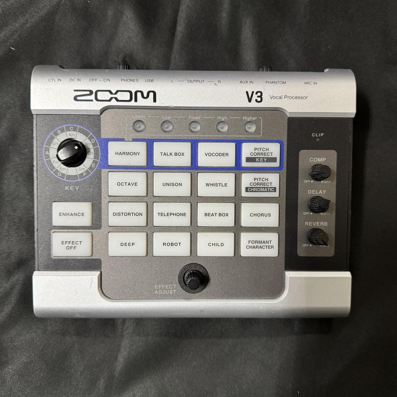 ZOOM V3 Vocal Processor (ズーム ボーカルエフェクター)（中古
