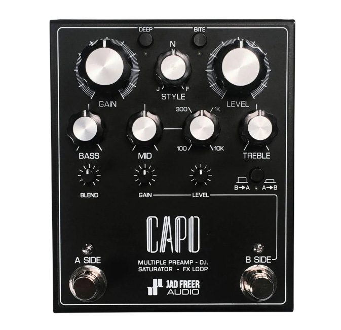CAPO プリアンプ JAD FREER AUDIO Jad Freer Audio CAPO Bass Preamp ベース用 プリアンプ ジャド