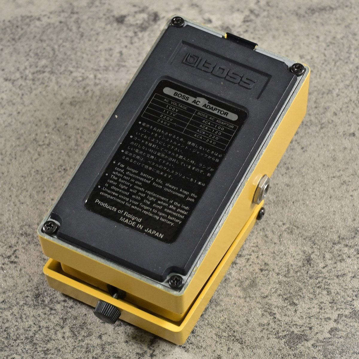 BOSS OD-1 Overdrive ACA仕様 黒ネジ 日本製 NEC C4558C