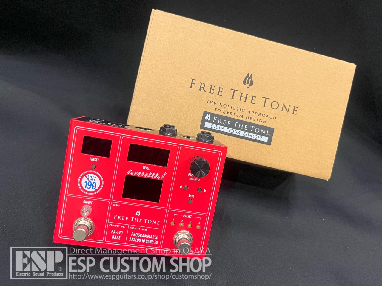 Free The Tone PA-190 BASS（中古/送料無料）【楽器検索デジマート】