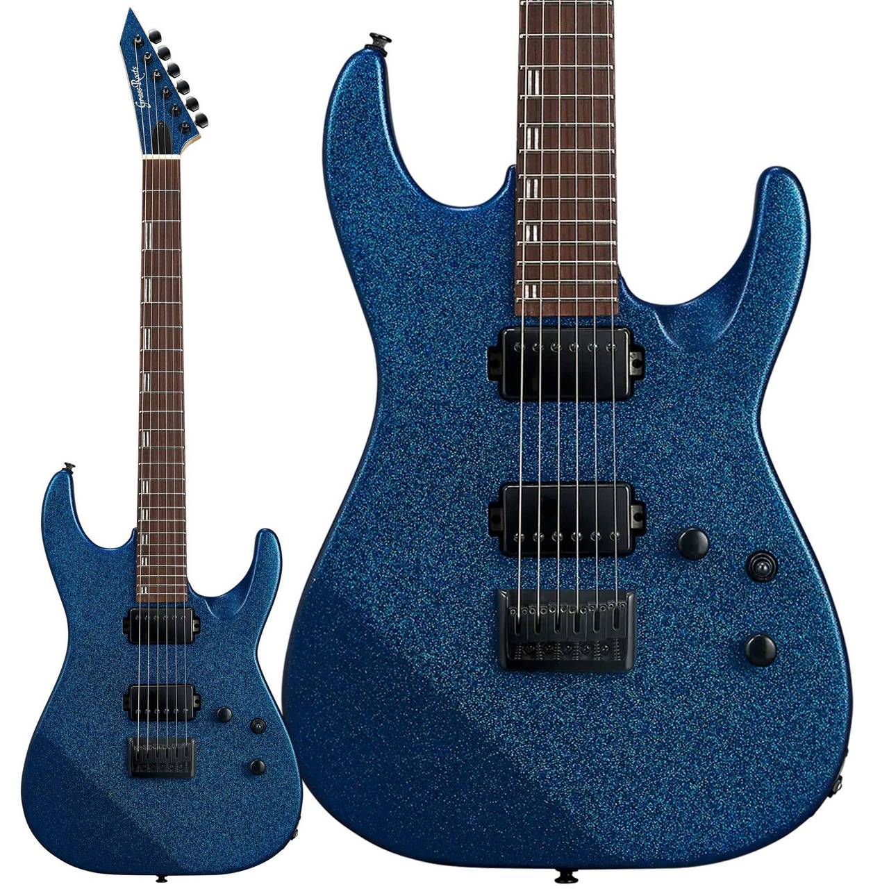 GrassRoots G-M-II-FX Sparkle Blue Satin エレキギター（新品/送料