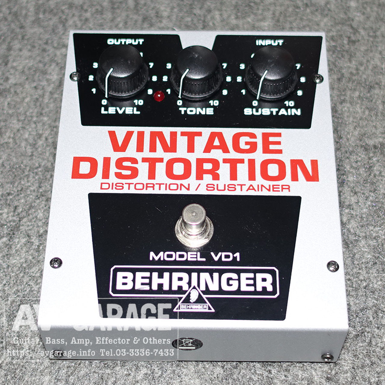 BEHRINGER VD1 VINTAGE DISTORTION（中古）【楽器検索デジマート】