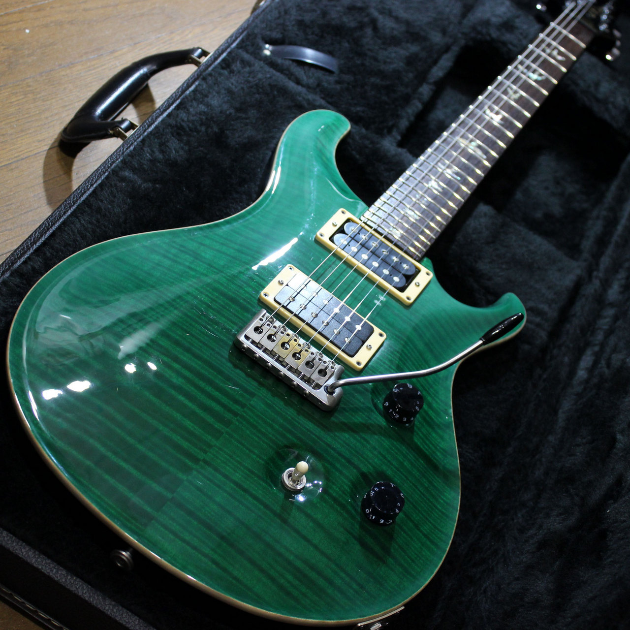 PRS Custom24 10topエレキギター グリーン Paul Reed Smith (ポールリードスミス) エレキギター CUSTOM24