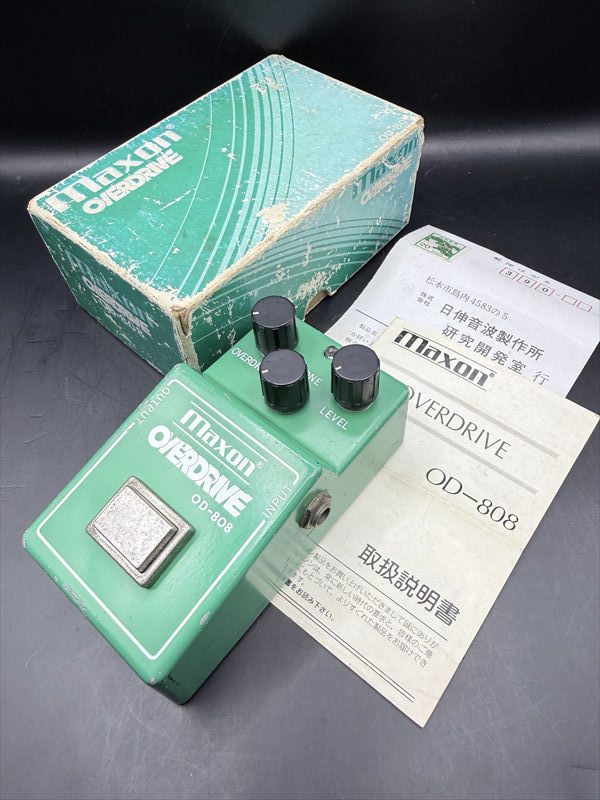 Maxon OD808 OVERDRIVE -JRC4558D-（中古）【楽器検索デジマート】