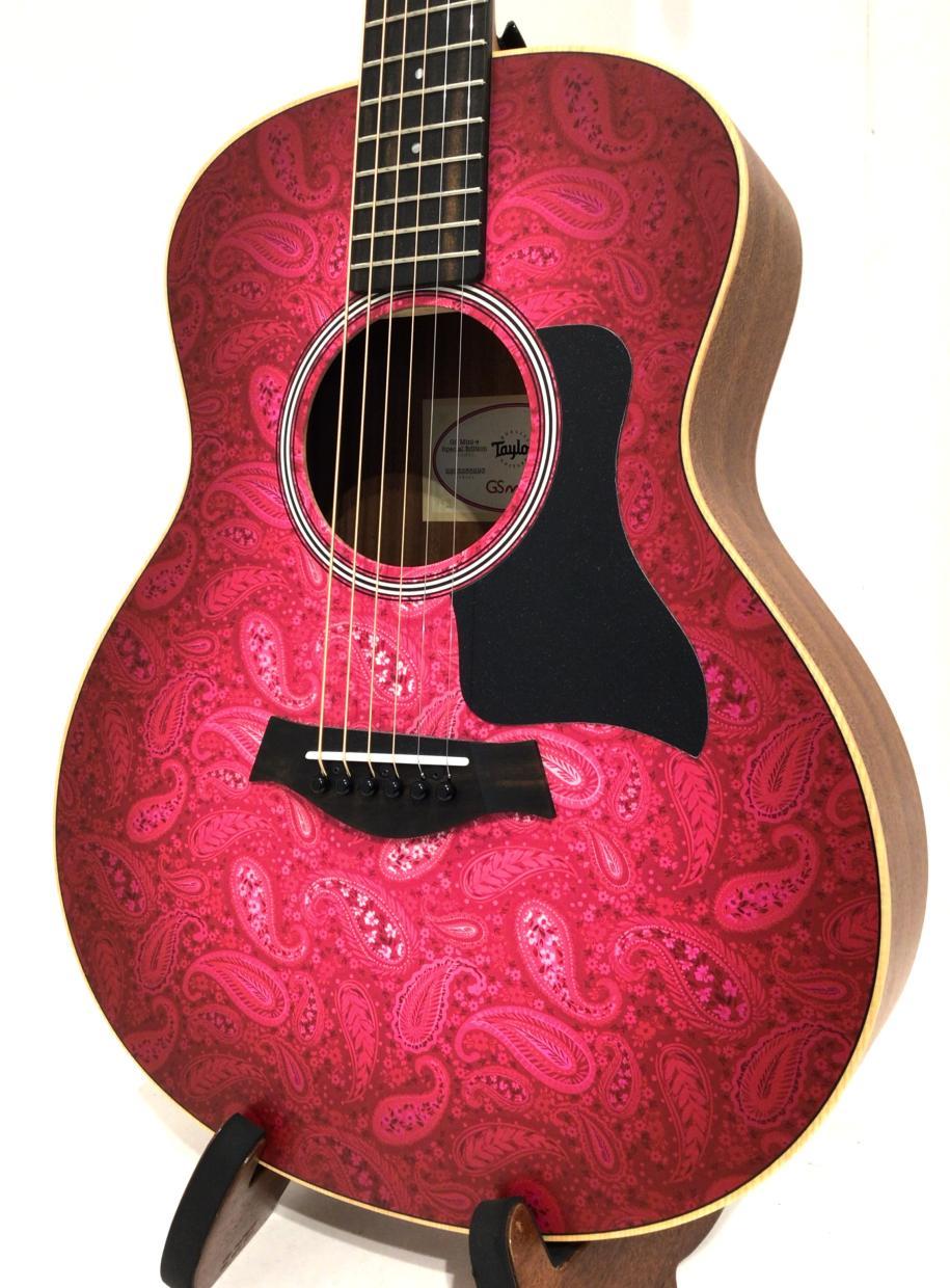 Taylor GS Mini-e Special Edition Fuchsia Pink Paisley（新品/送料
