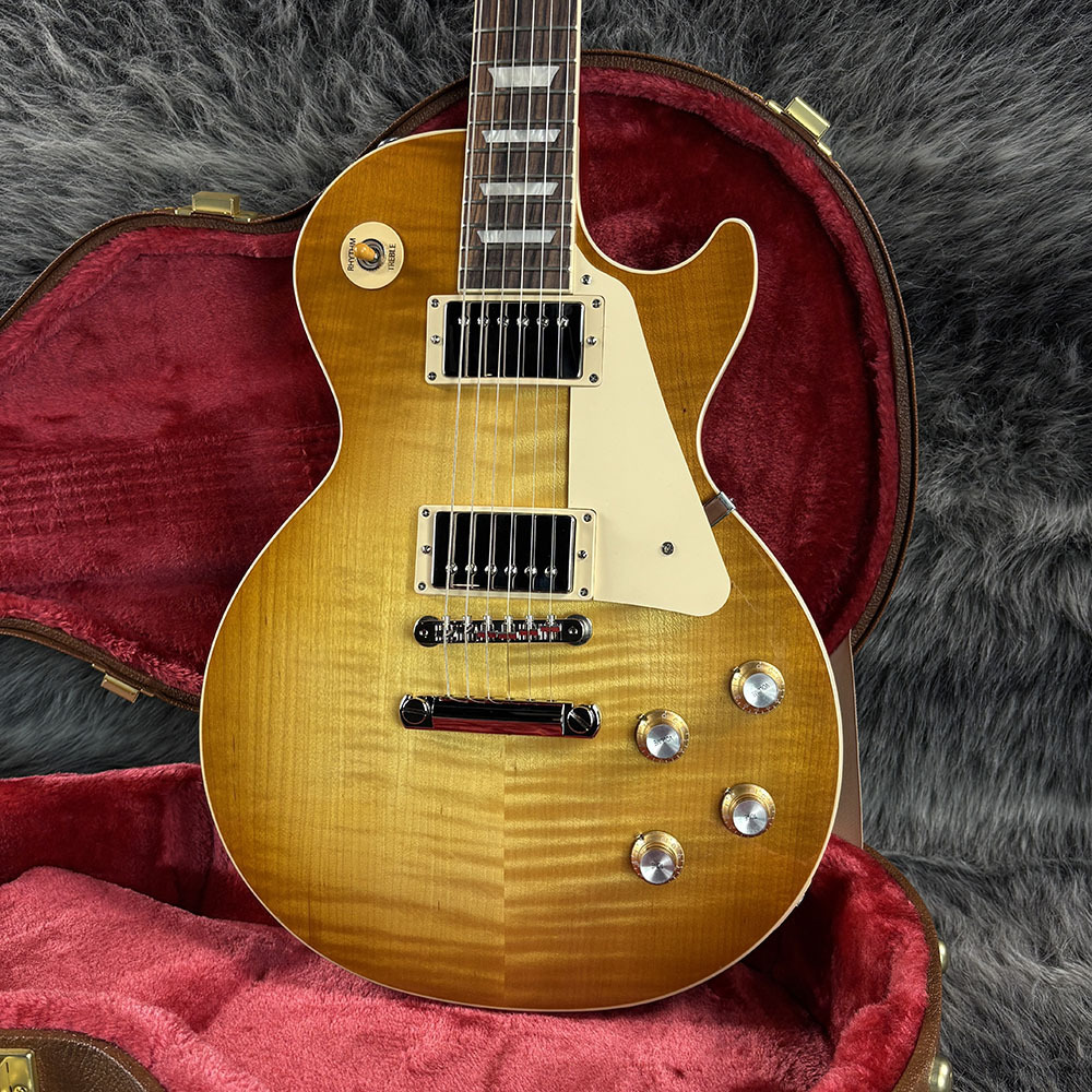Gather エレキギター レスポールタイプ Gibson Les Paul Standard 60s Figured Top Blueberry Burst エレキ