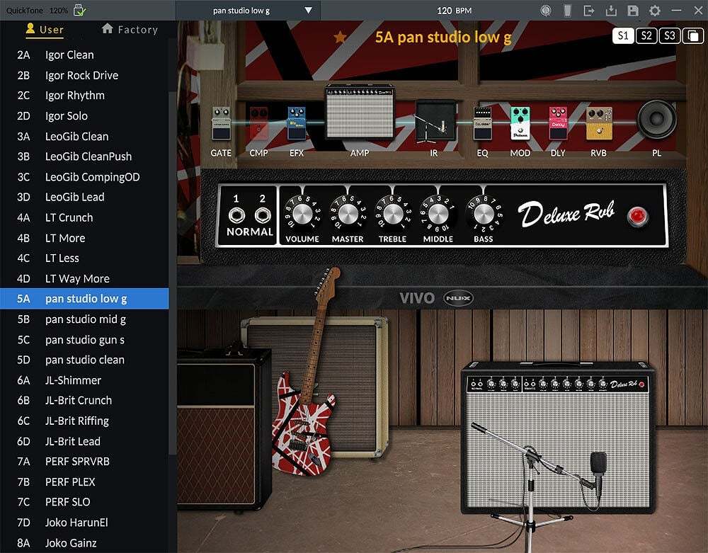 nu-x MG-300 MKII Modeling Guitar Processor ニューエックス マルチ