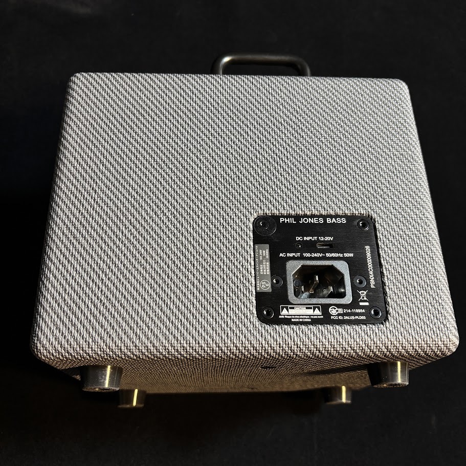 Phil Jones Bass 【限定100台カラー】 X4C Black Tweed 〈迅速発送