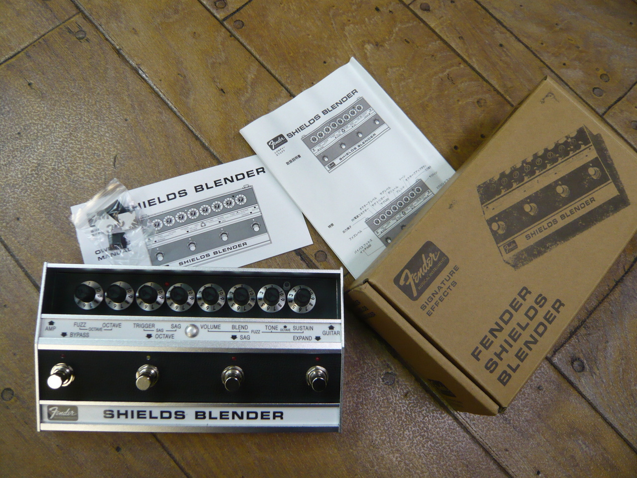 Fender Shields Blender エフェクター マイブラ Fender and My Bloody