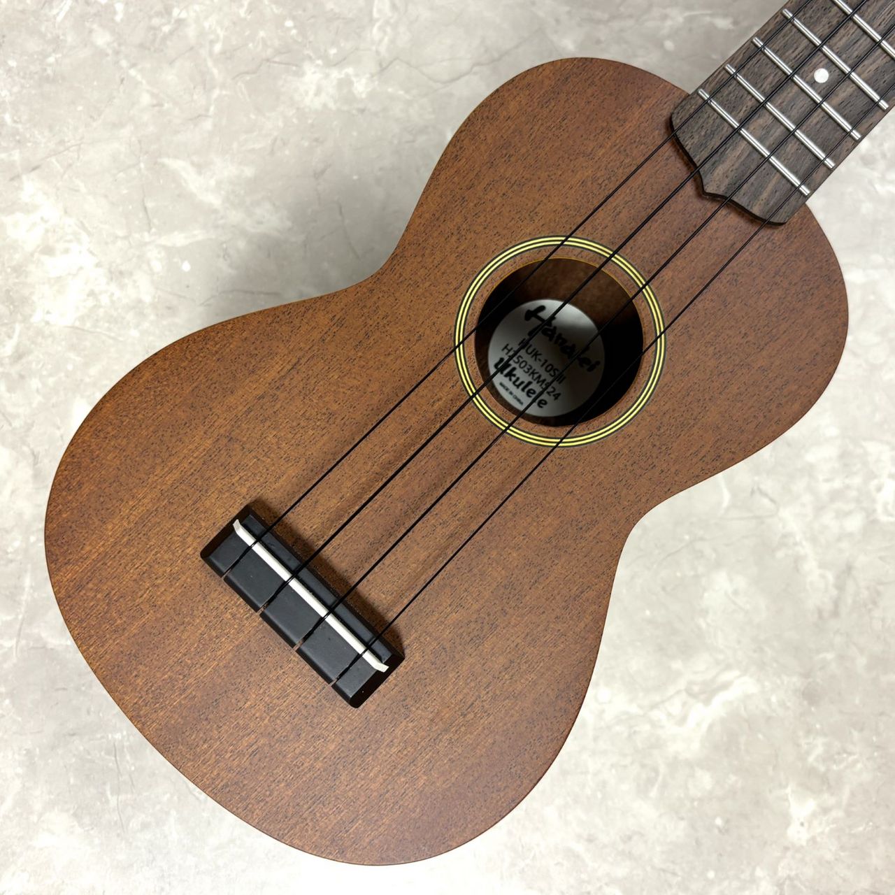 クレクレタコラ　サウンドバンクセット　ソフビ Hanalei HUK-10SII ソプラノウクレレ ソフトケース付属 マホガニー