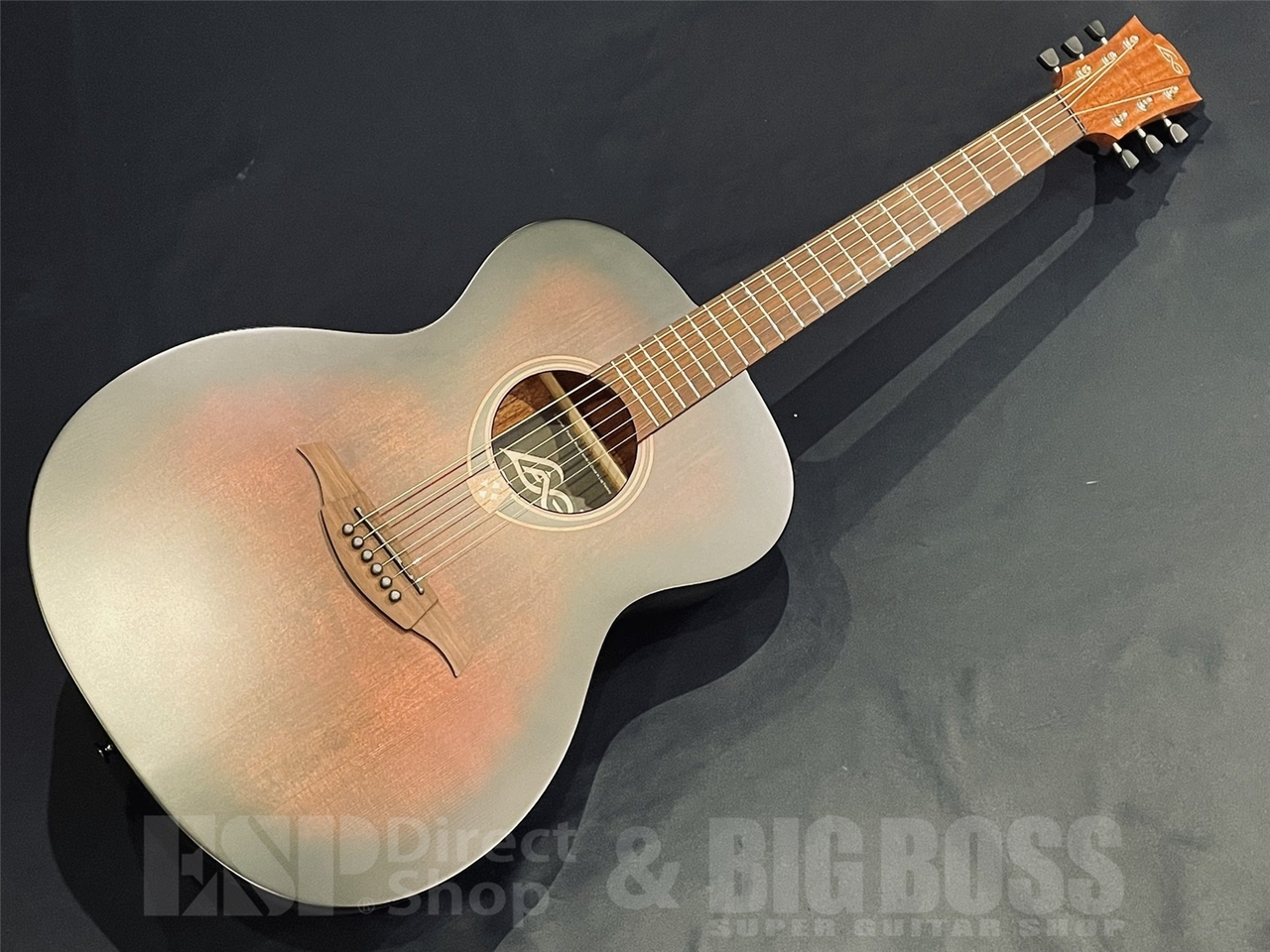 LAG T70 Aアコースティックギター サンバースト　(フランス製) LAG Guitars T70A / BLACK & BROWN（新品/送料無料）【楽器検索