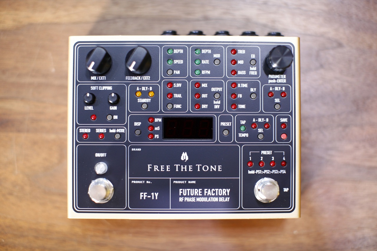 Free The Tone FUTURE FACTORY FF-1Y 【RF PHASE MODULATION DELAY