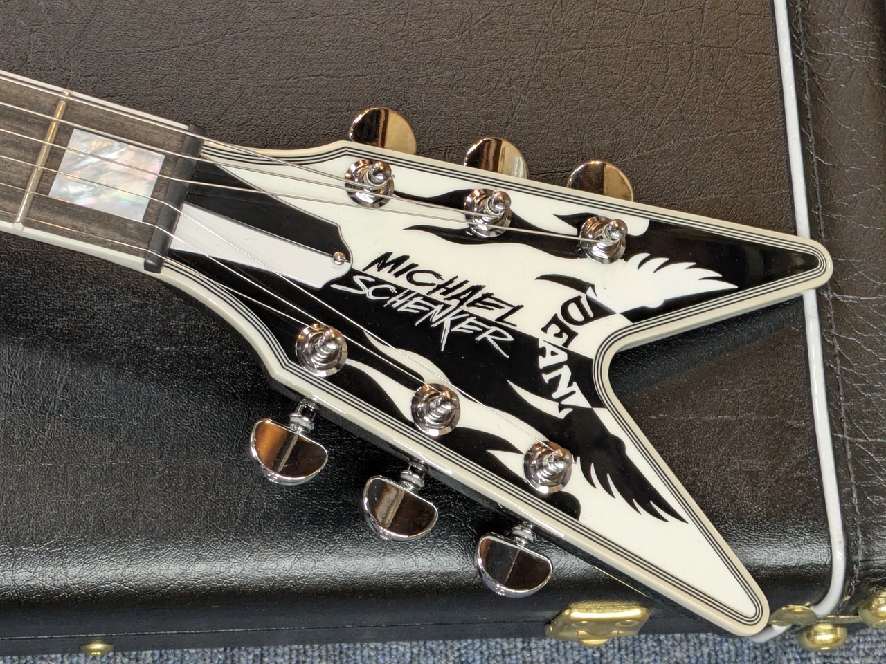 DEAN USA Michael Schenker Custom Flames 【世界限定100本】【店頭未