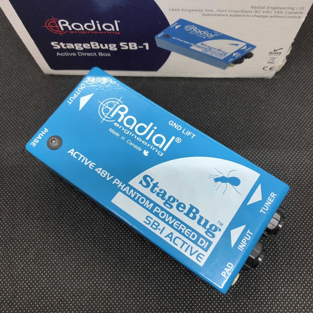 Radial SB-1 StageBug Active Direct Box（中古/送料無料）【楽器検索