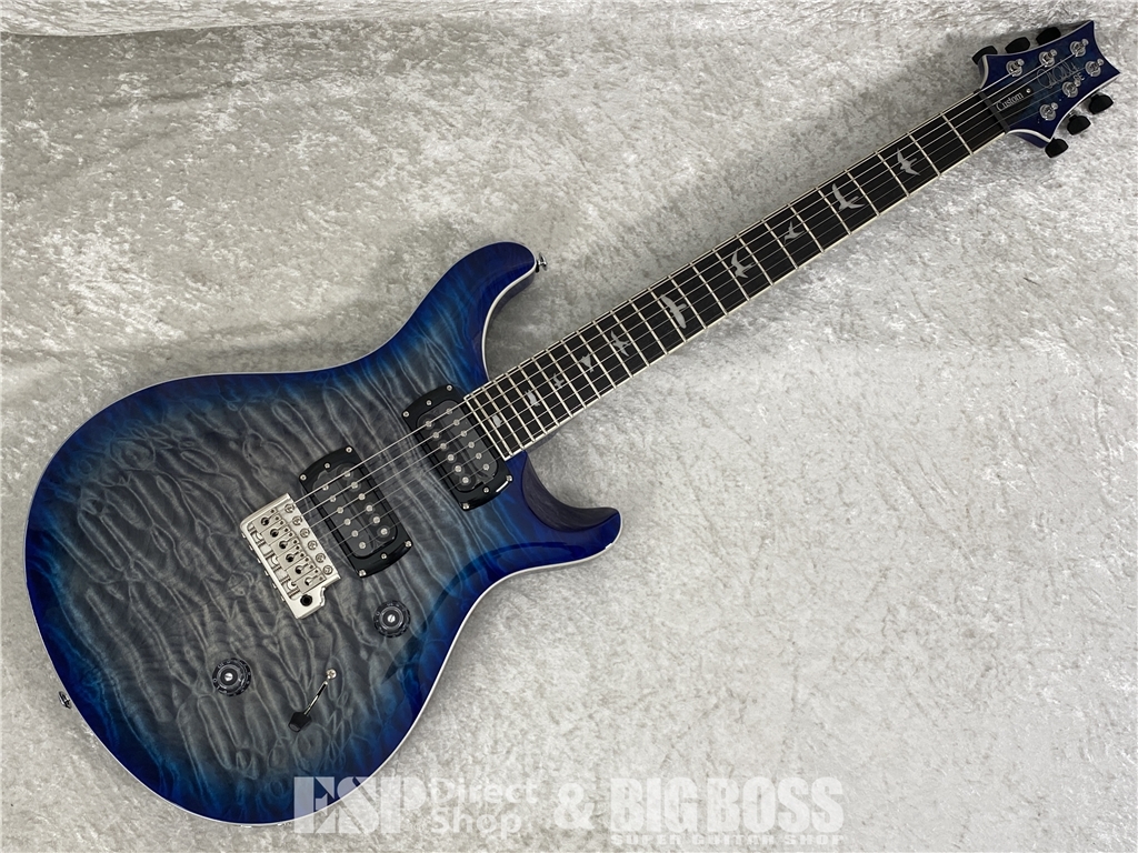 Paul Reed Smith(PRS) SE Custom 24 Quilt Package (Charcoal Blue