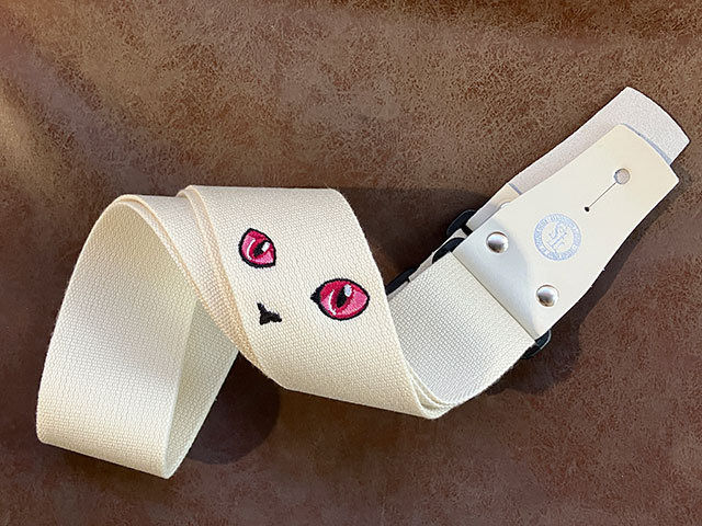 TENDER STRAP ☆三木楽器限定モデル☆ TS-2 AC 真っ白ねこ