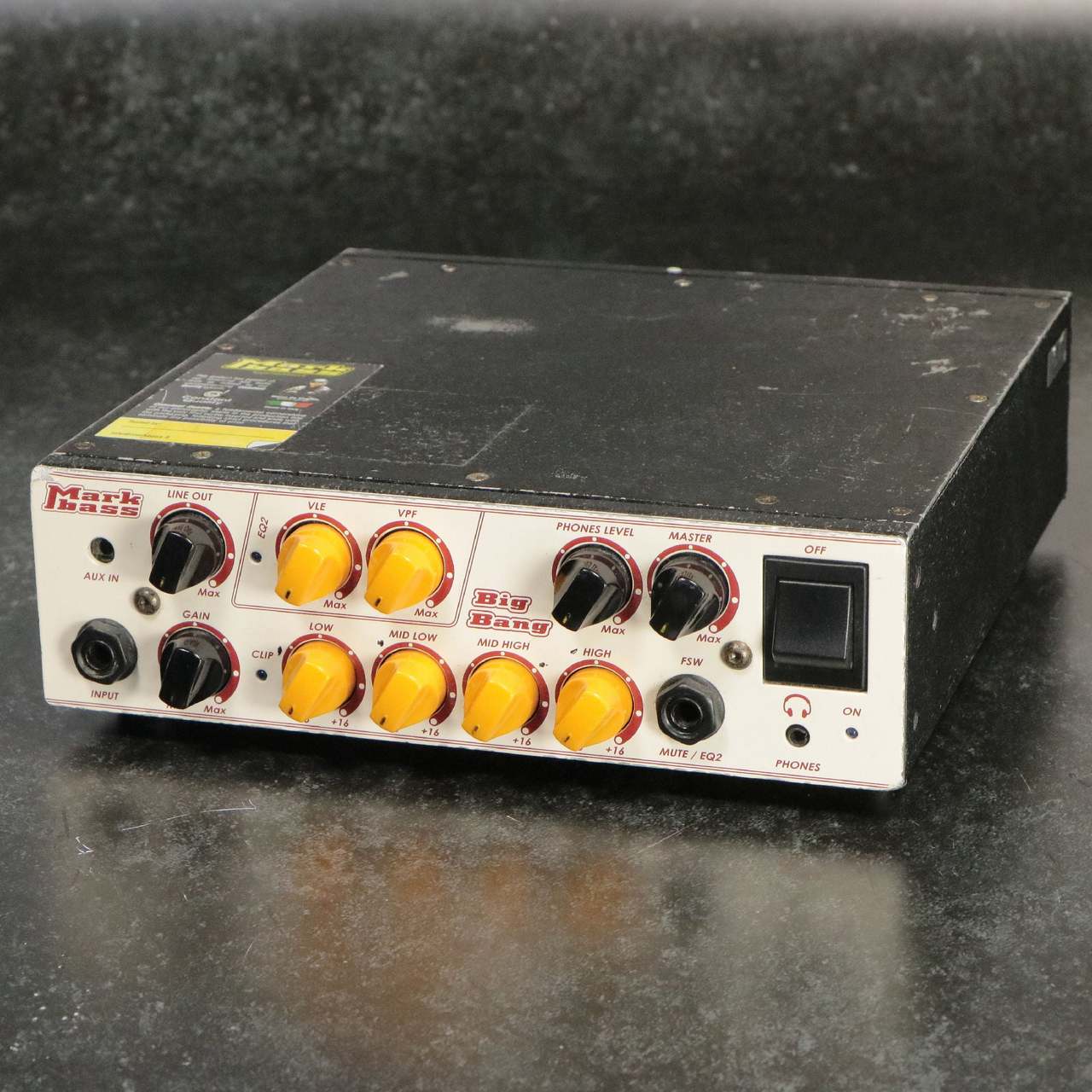 MARKBASS BIGBANG ベースヘッドアンプ ケース付き ベース 楽器、器材