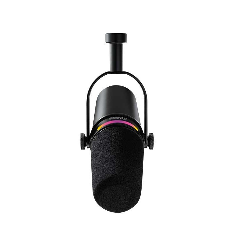 SHURE ダイナミックマイク ブラック mv7＋ Amazon.co.jp: SHURE シュア MV7 ポッドキャストマイクロホン