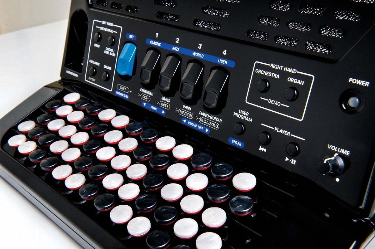 Roland V-Accordion FR-1XB BK【純正ケース BAG-FR-1 セット