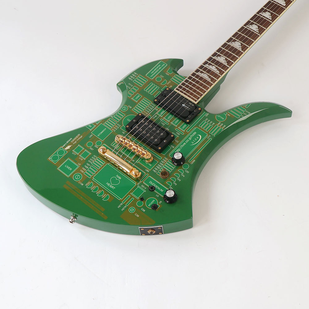 ☆希少な逸品　改造して新機能満載　FERNANDES BURNY LP ☆希少な逸品 改造して新機能満載 FERNANDES BURNY LP