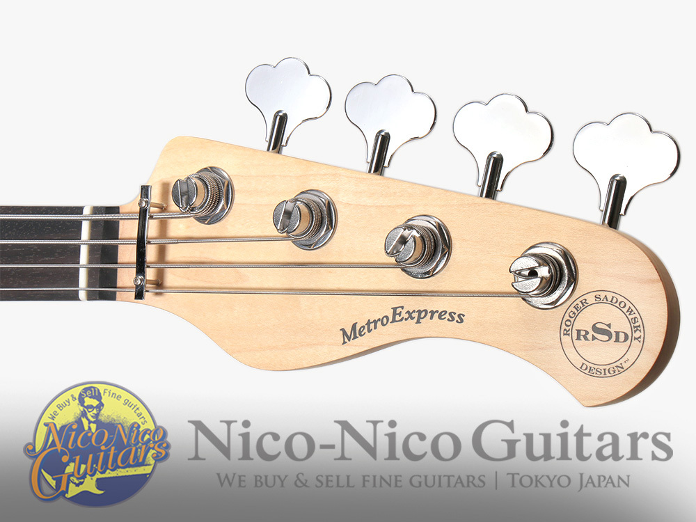 Sadowsky 2020 Metro Express Vintage JJ Bass Fretless (Black