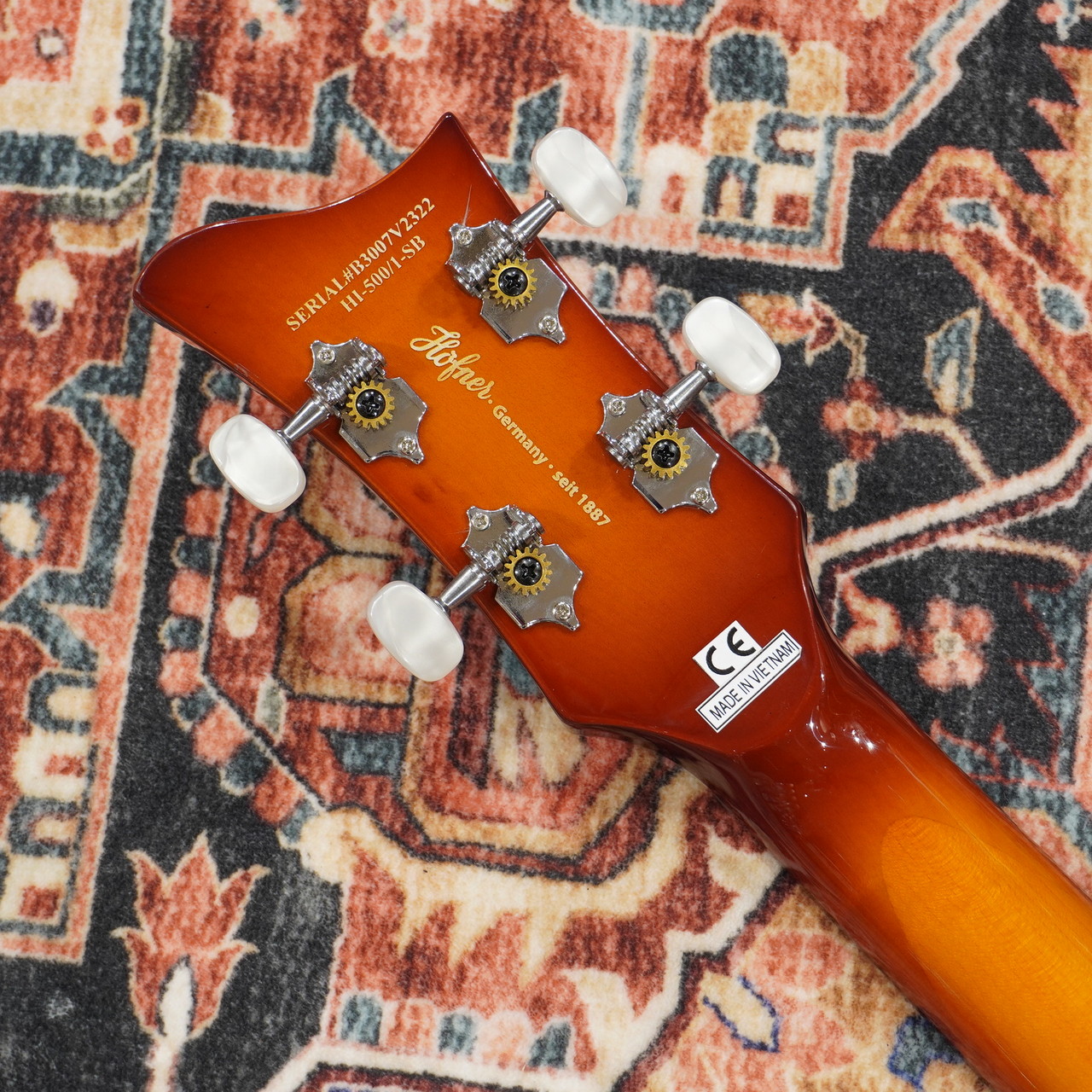 Hofner HI-500/1-SB Ignition Violin Bass Limited Edition Sunburst