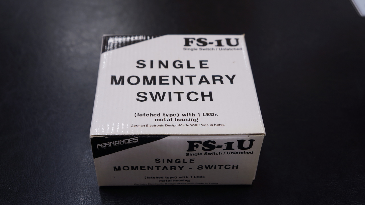 FERNANDES FS-1U Single Switch / Unlatched（新品特価）【楽器
