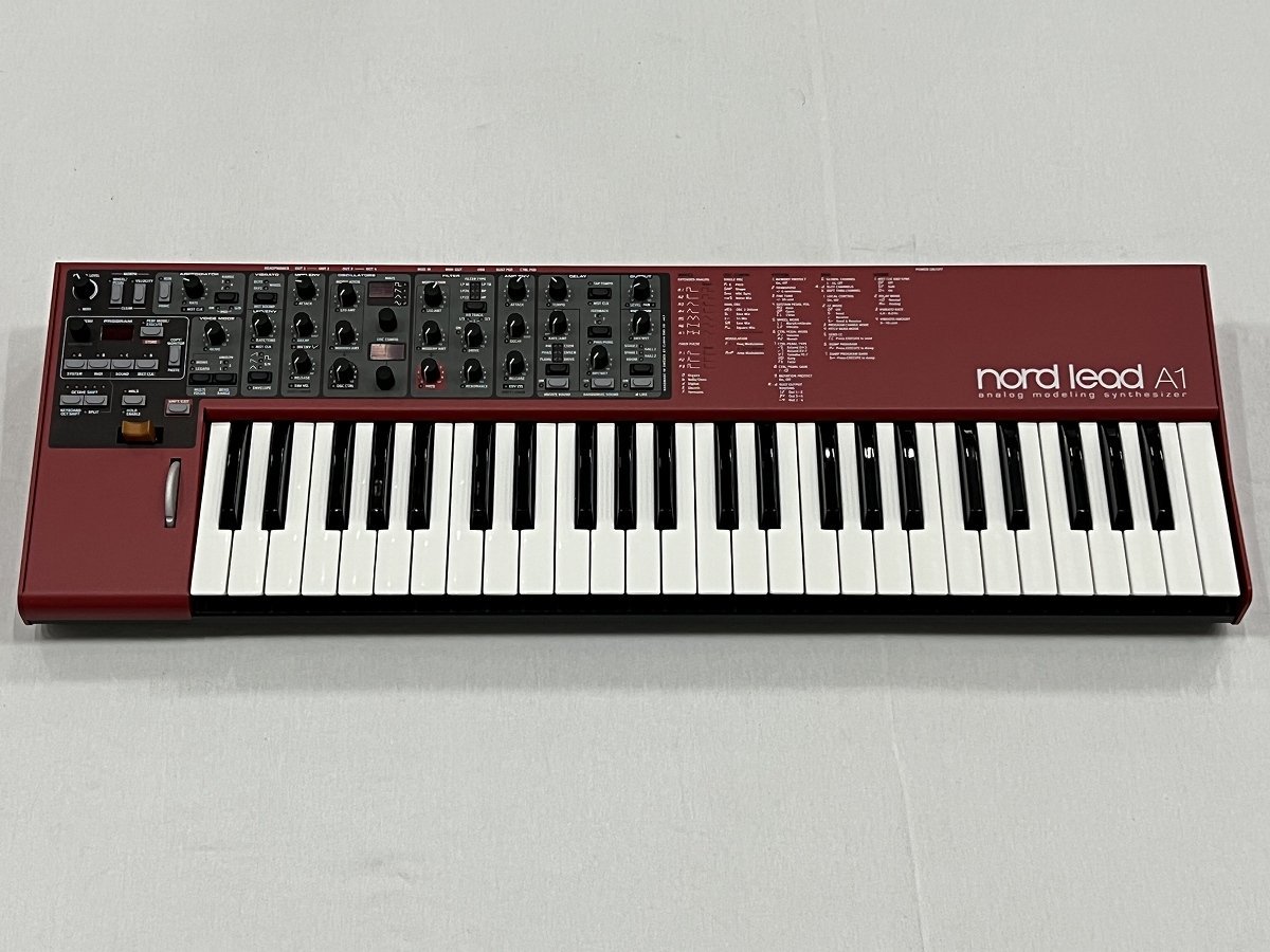 CLAVIA アナログ モデリング シンセサイザー Nord Lead A1 - 家庭用