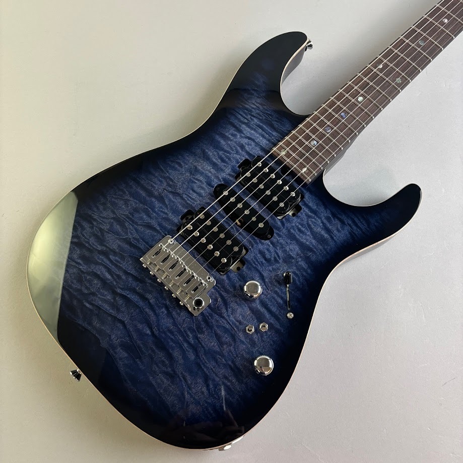 T's Guitars DST-24 MAHOCUSTOM 2024 5A-Quilt Whale Blue Burst（中古